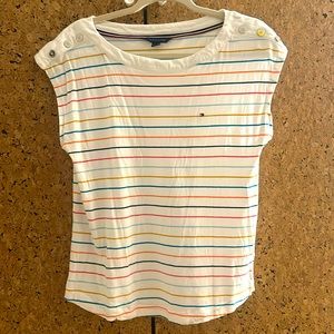 Tommy Hilfiger, large, white